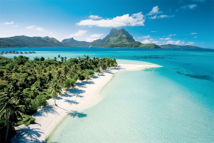 Países que no piden visa a los colombianos Bora Bora