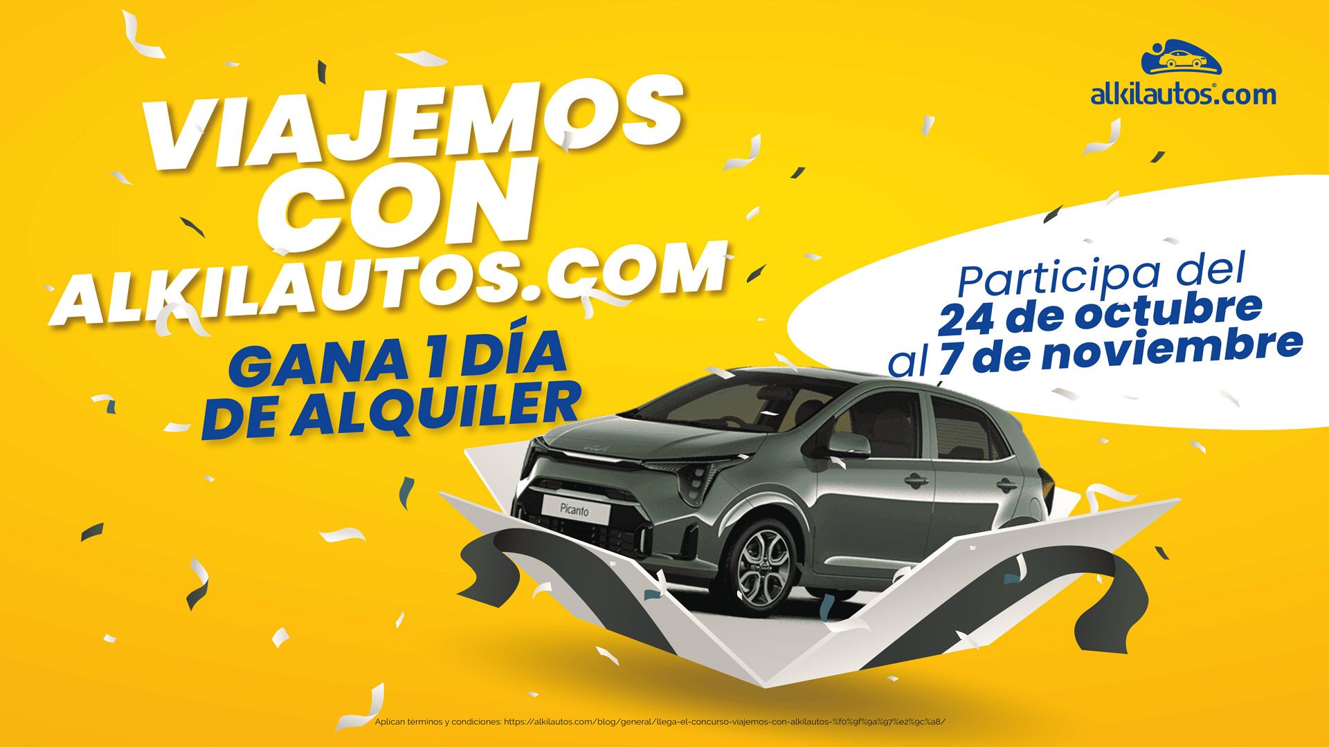 ¡Llega el Concurso «Viajemos con Alkilautos.com»! 🚗✨