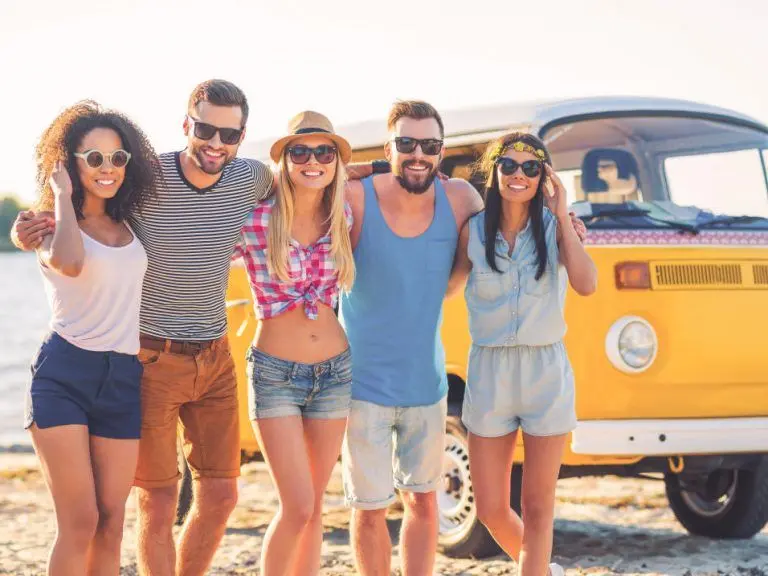 Viajar con amigos a esos paisajes maravillosos