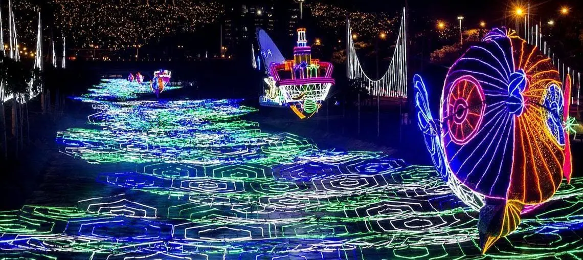 Navidad en Colombia Medellin