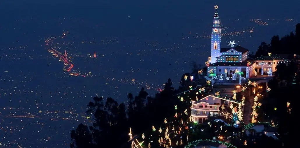 Navidad en Colombia Monserrate