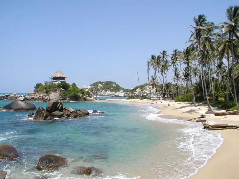 Playas nudistas en Colombia