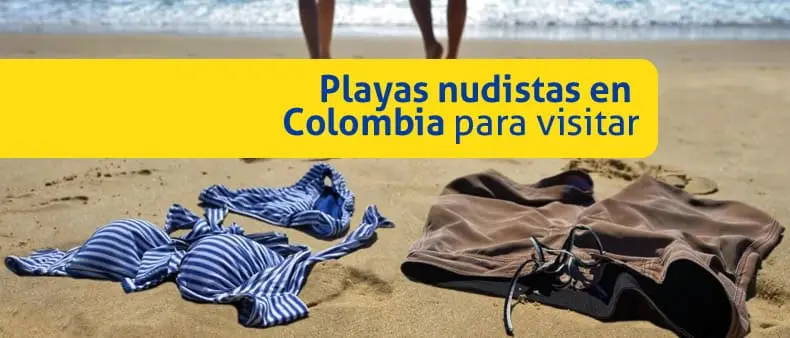 Playas nudistas en Colombia