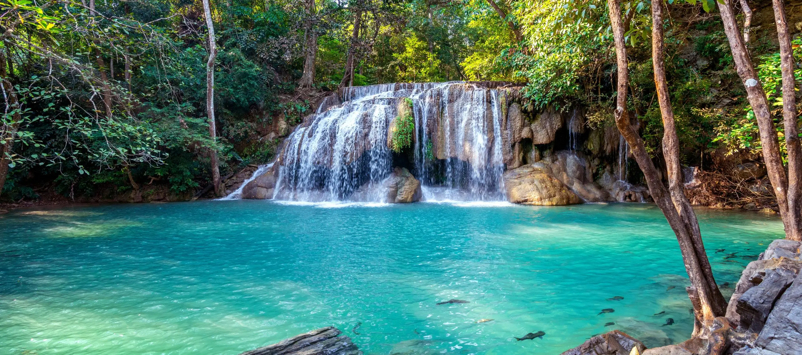 cascada erawan tailandia hermosa cascada piscina esmeralda naturaleza (1)