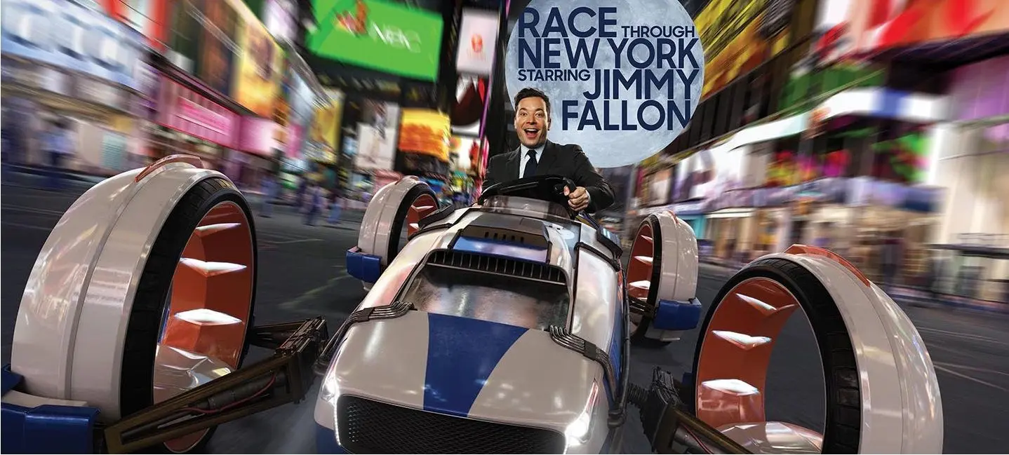 Race Through New York Starring Jimmy Fallon Key Art