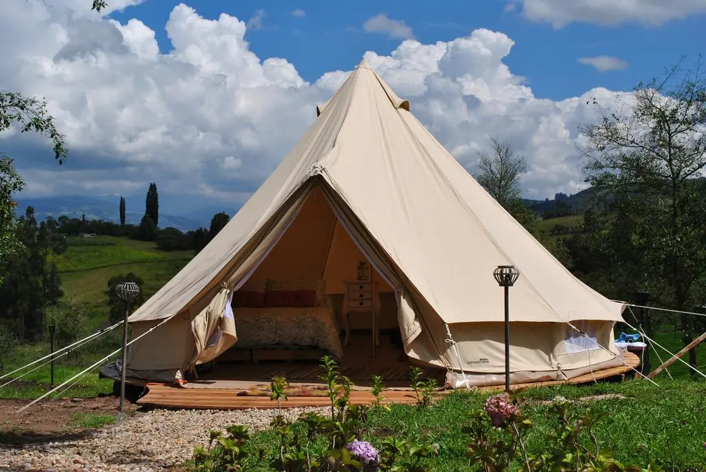Glamping en Colombia Campo Escondido en Tuta