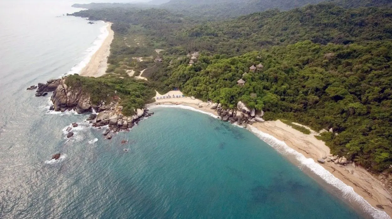Playas Nudistas de America Boca de Saco en Colombia