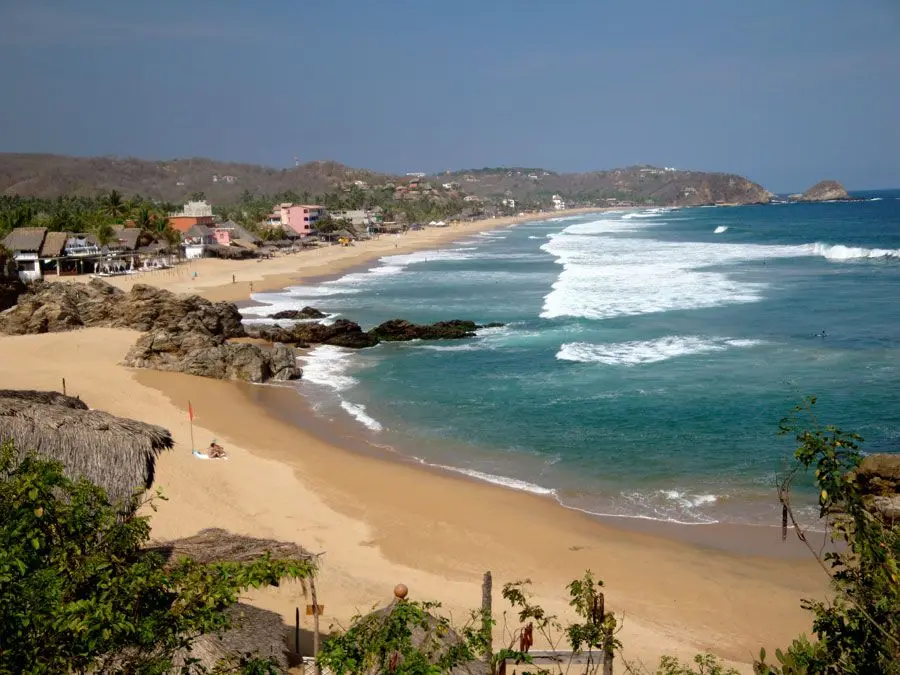 Playas Nudistas de America Zipolite en México