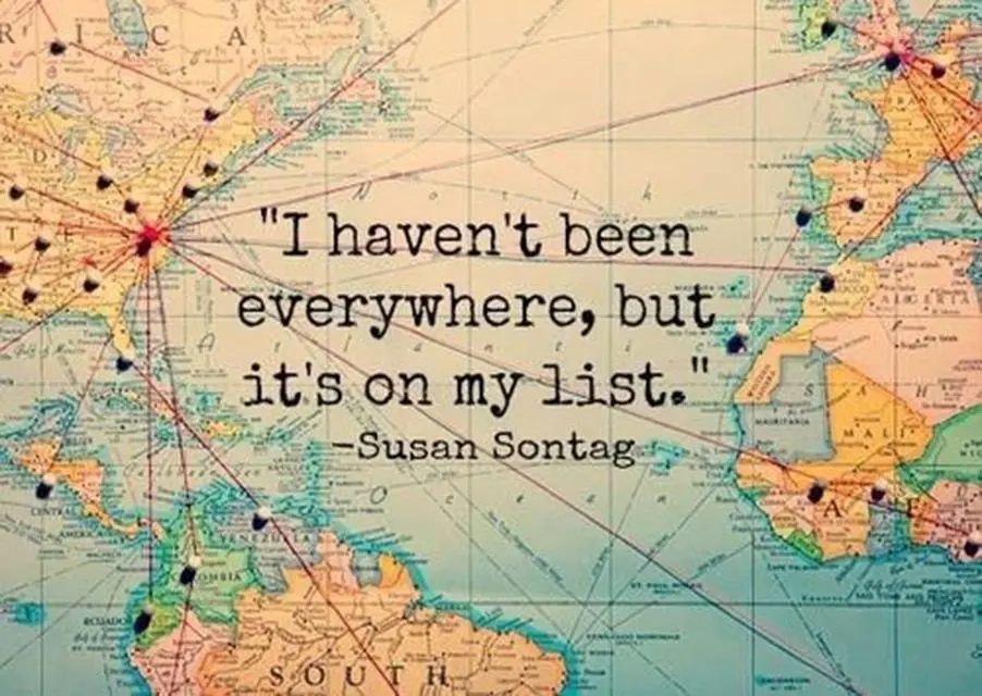I haven't been everywhere, but it's on my list