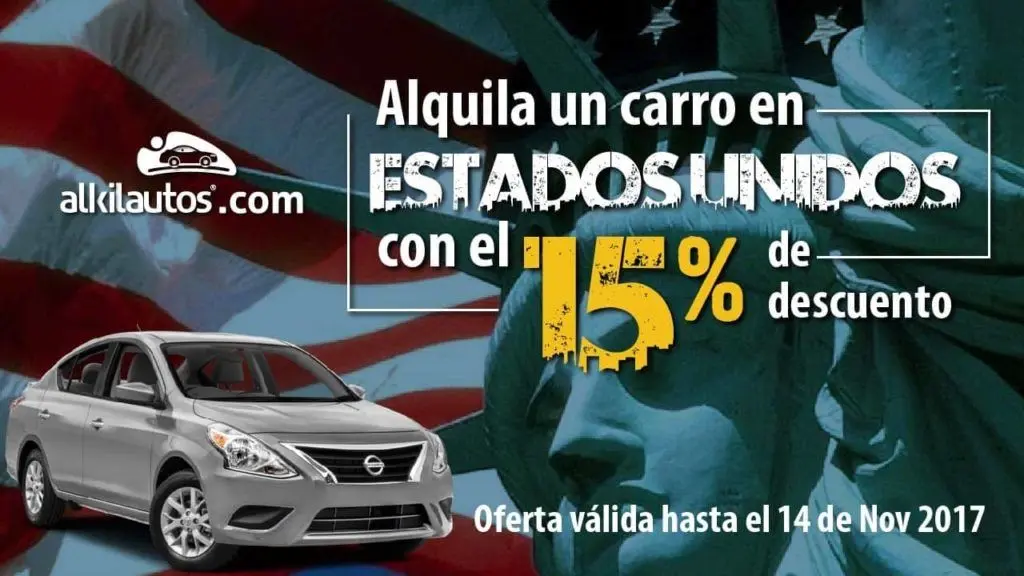alqiuiler de carro en estados unidos
