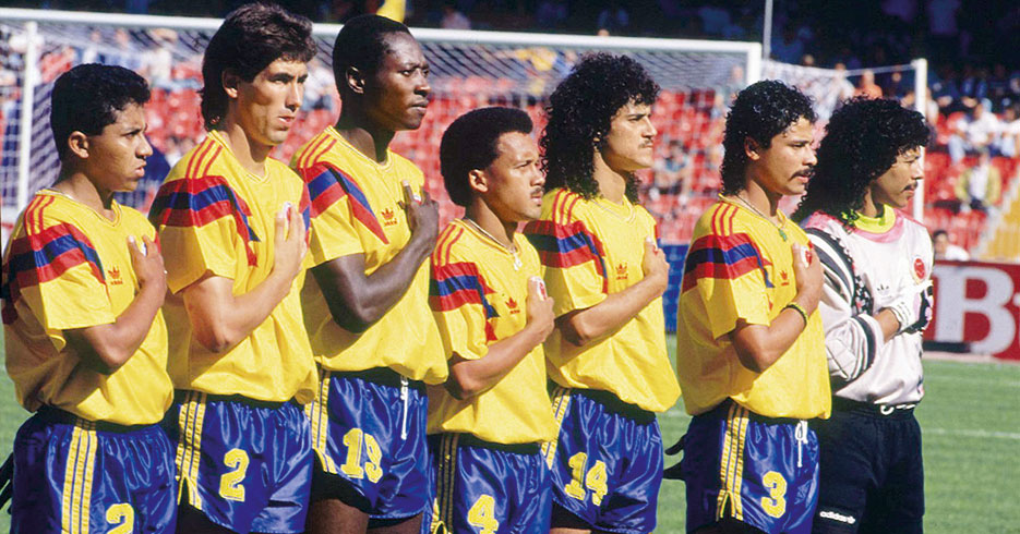 Copa-Mundial-de-Fútbol - Selección Colombia 1990