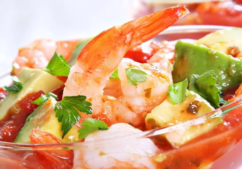 coctel camaron - Plan de pareja: Comidas Colombianas Afrodisíacas