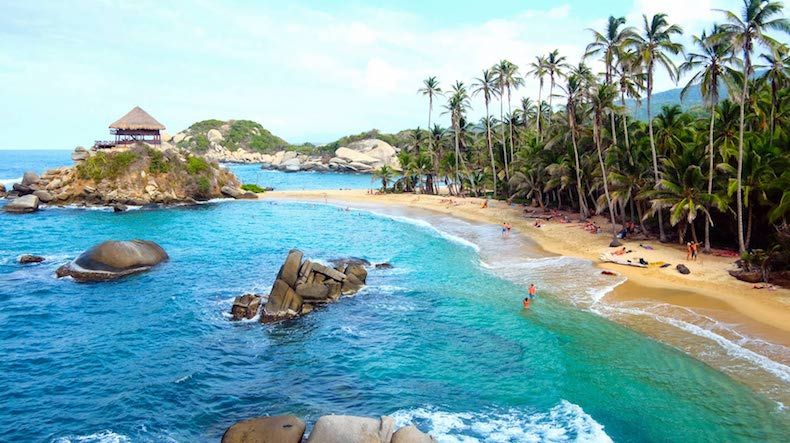 Acampar en Colombia - Tayrona
