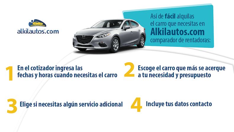 Renta de Carros en Bucaramanga - Pasos