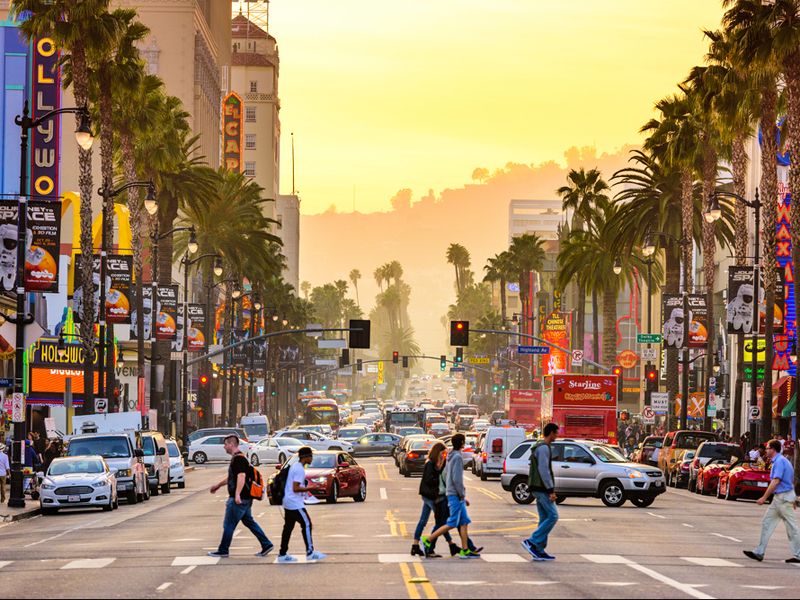 Qué hacer en Los Ángeles - Gente caminando en Los Angelés
