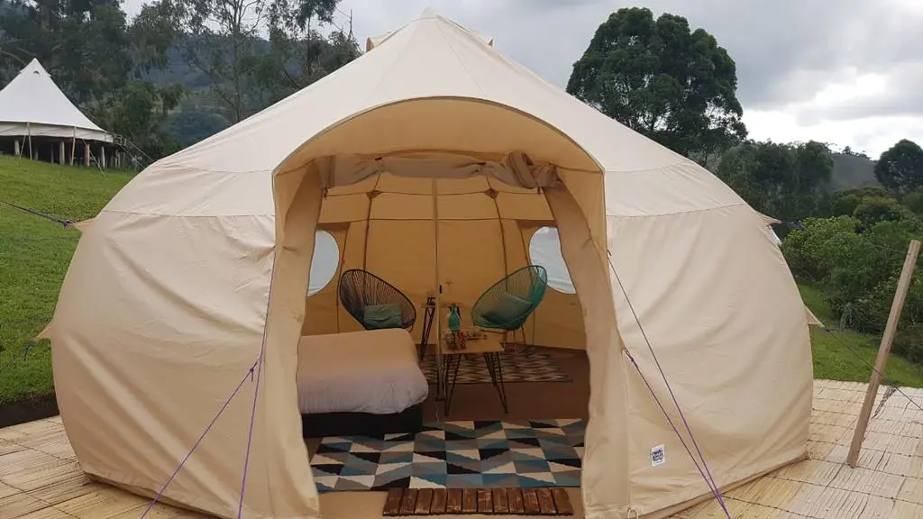 Pasar la noche en Colombia - Lumbre Glamorous Camping, Salento