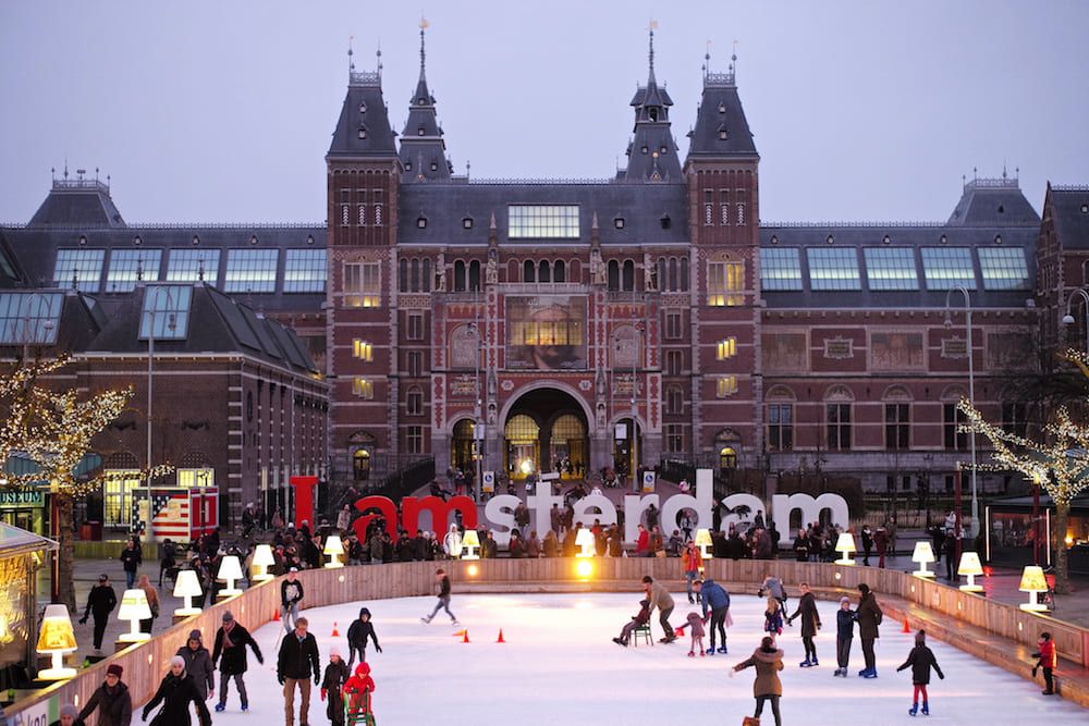 Navidad en Europa - Amsterdam