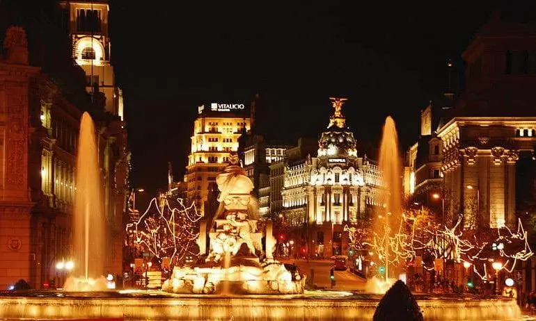 Navidad en Europa Madrid on Christmas