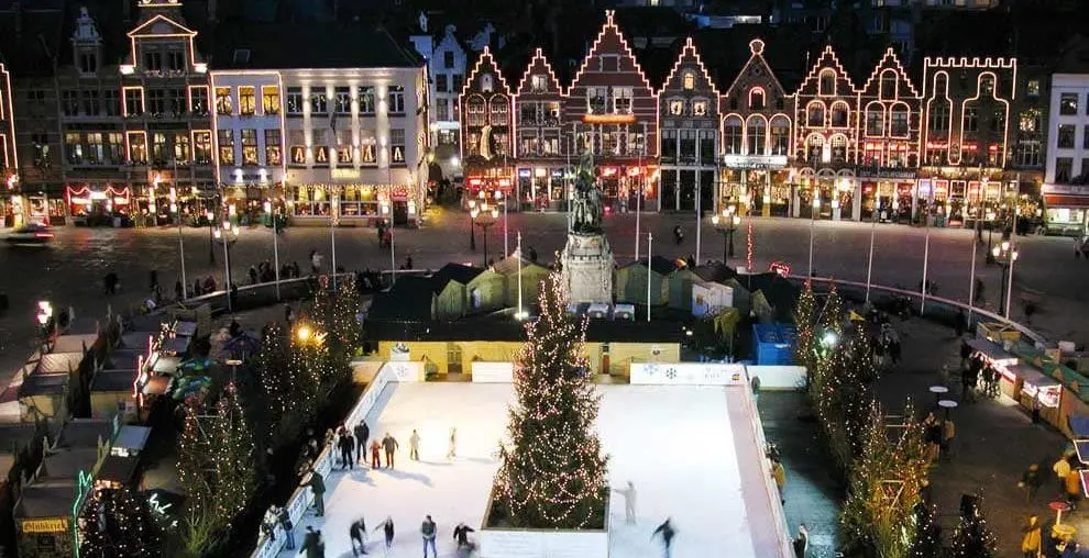 Navidad en Europa Mercadillo de Brujas