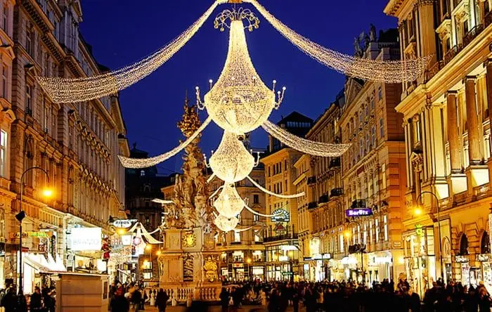 Navidad en Europa Vienna on Christmas