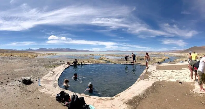 Termas de Polques en Bolivia
