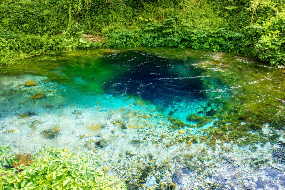 Vacaciones baratas destinos internacionales - manantial Blue Eye Albania