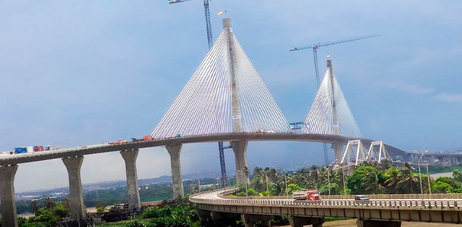 Los puentes más destacados de Colombia - Puente Pumarejo Barranquilla