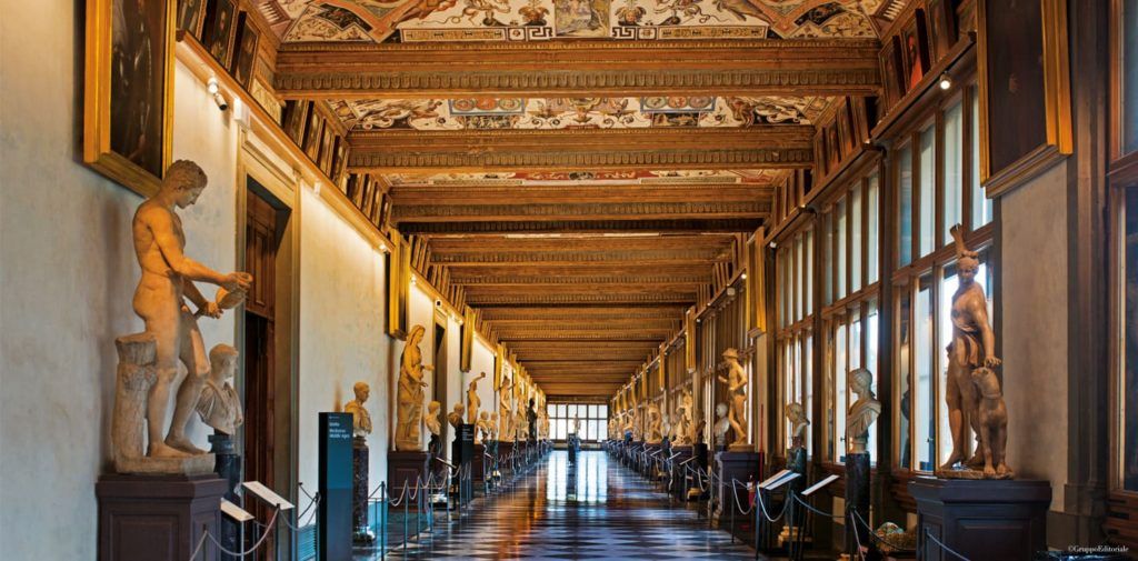 Gallerie Degli Uffizi en italia 
