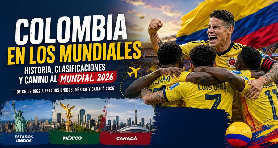 Colombia en los Mundiales: así ha sido el camino de la Tricolor hasta el Mundial 2026