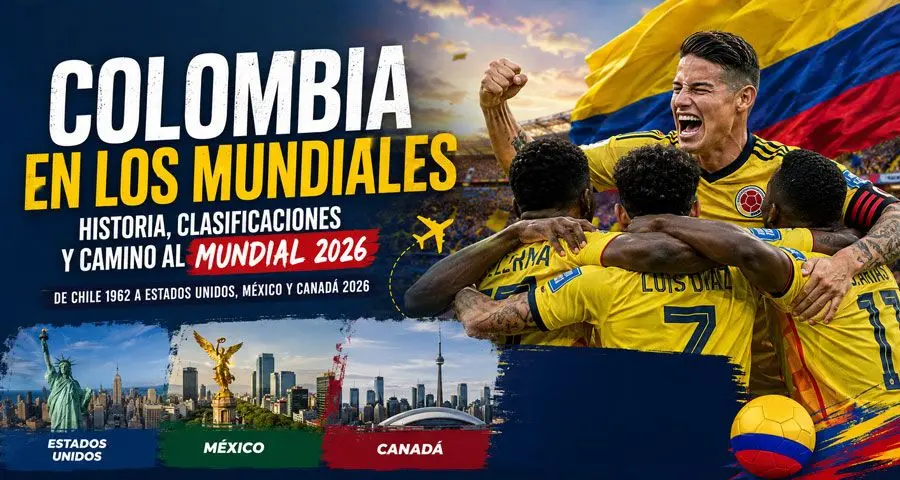 colombia mindial - Colombia en los Mundiales: así ha sido el camino de la Tricolor hasta el Mundial 2026